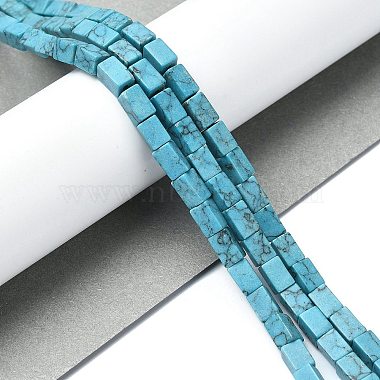 Synthetic Turquoise Beads Strands(G-C135-F03-01)-2