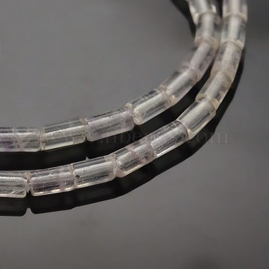 5mm Column Fluorite Beads
