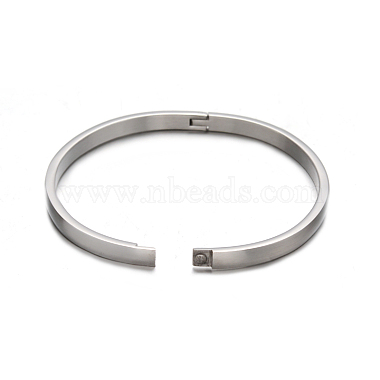 304 Stainless Steel Bangles(BJEW-E277-42A-P)-3