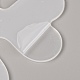 Custom Clover Shape Plastic Thread Holder Card(TOOL-WH0135-06)-2