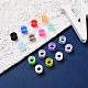 32Pcs 16 Colors Silicone Thin Ear Gauges Flesh Tunnels Plugs(FIND-YW0001-17B)-6