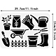 PET Hollow Out Drawing Painting Stencils(DIY-WH0422-0002)-2