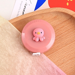 Plastic Tape Measure, Soft Retractable Sewing Tape Measure, for Body, Sewing, Tailor, Cloth, Octopus, 1500mm(PW-WG31E72-07)