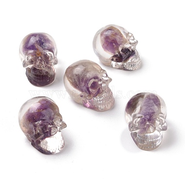 Skull Amethyst Beads