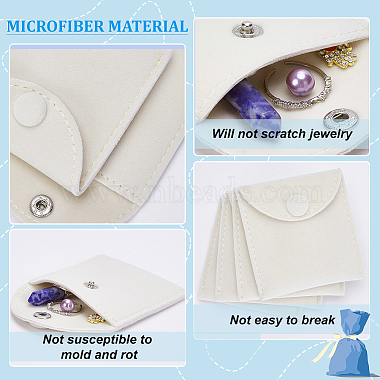 Velvet Jewelry Flap Pouches with Snap Button(TP-WH0007-10A)-4