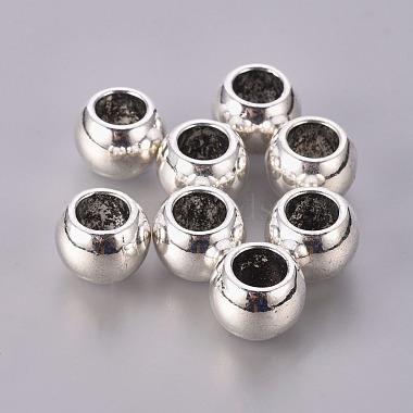 12mm Round Alloy Beads