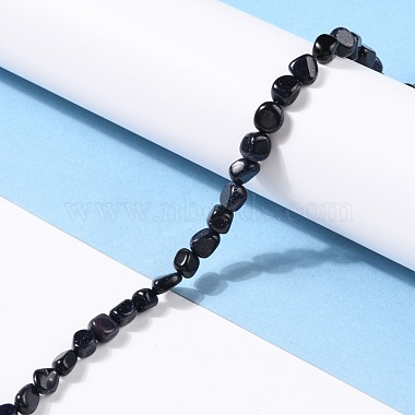 Synthetic Blue Goldstone Beads Strands(G-G018-25)-4