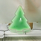 Рождественская елка пластиковые прозрачные чайные свечи подстаканники(CAND-PW0001-367)-1