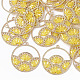 Pendentifs tissés en fil de polyester(FIND-N004-002E)-1