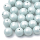 Spray Painted Style Acrylic Beads(X-MACR-T010-10mm-02)-1