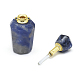 pendentifs flacon de parfum ouvrable en lapis-lazuli naturel(G-E556-02G)-3