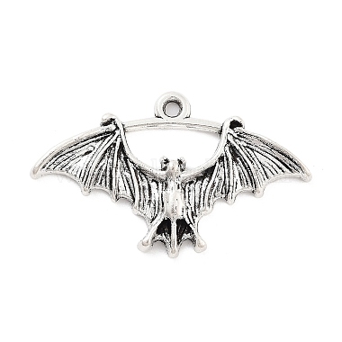 Antique Silver Bat Alloy Pendants