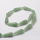 Brins de perles de larme d'aventurine verte naturelle(G-E329-31)-2