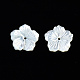 Natural White Shell Mother of Pearl Shell Beads(SSHEL-T014-42A)-2