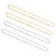 UNICRAFTALE 8Pcs 2 Colors 304 Stainless Steel Chain Necklaces(NJEW-UN0001-32)-1