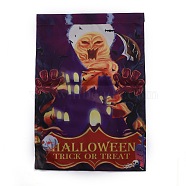 Garden Flag for Halloween, Double Sided Polyester House Flags, for Home Garden Yard Office Decorations, Ghost, Colorful, 460x320x0.4mm, Hole: 18mm(AJEW-H108-A02)