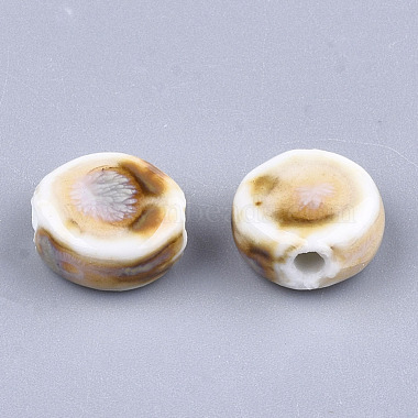 Perles en porcelaine manuelles(PORC-S498-39M)-2
