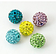 Perles de boule pavé disco (RB-Q195-A6mm-M)-1