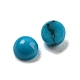 Dyed Handmade Synthetic Turquoise Cabochons(G-B070-19A)-2