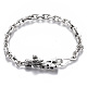 Men's Alloy Cable Chain Bracelets(X-BJEW-T014-03)-1
