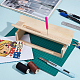 Customized Wood Bookbinding Punching Cradle with Piercing Guide(DIY-WH0488-16)-5