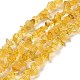 Chapelets de perles de citrine naturelle(G-G011-04)-1