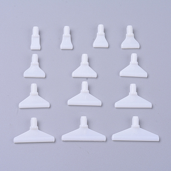 Replacement Pen Heads, for 5D Diamond Painting Cross Embroidery Point Drill, White, 22x9~42x7~8mm, 13pcs/set