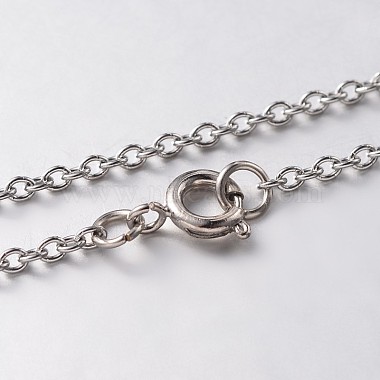 316 Surgical Stainless Steel Cable Chain Necklaces(X-NJEW-JN01047-03)-2