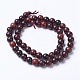 Natural Burmese Rosewood Beads Strands(X-WOOD-J001-03-6mm)-2
