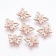 Alloy Butterfly Charms(PALLOY-J218-124RG-3A)-1