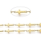 304 Stainless Steel Cross Link Chains(CHS-M003-08G)-3