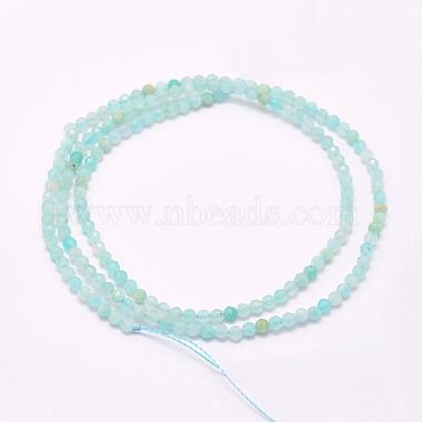 Natural Amazonite Beads Strands(G-F509-25-2mm)-2