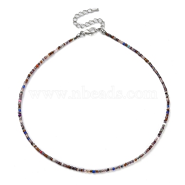 Colorful Round Glass Necklaces