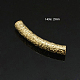 Perles tubulaires fourrées d'or jaune(KK-G150-64)-2