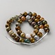 Natural Ocean Jasper Bead Strands(G-WH0016-50)-2
