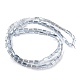 Electroplate Transparent Glass Beads Strands Pearl Luster Plated(EGLA-H106-01A-PL06)-2