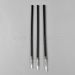 3Pcs Wood Chinese Calligraphy Brush, Nylon Wool & Animal Hair Brush, for Chinese Xiaokai or Kanji, Saddle Brown, 230~245mm(OFST-WH0014-005C)