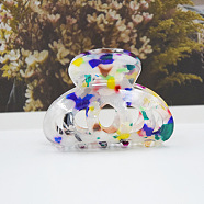 Acrylic Large Claw Hair Clips for Thick Hair, Cute Korean Style, Colorful, 54mm(PW23031310869)