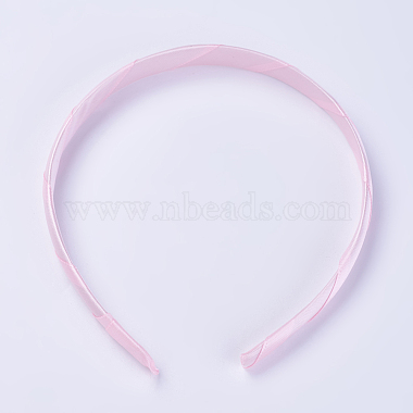 Pearl Pink Plastic Hair Bands