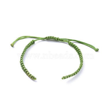 Création de bracelets de corde en nylon tressée(AJEW-M001-03)-2
