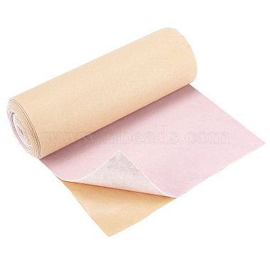 Pearl Pink Velvet Self-adhesive Fabric