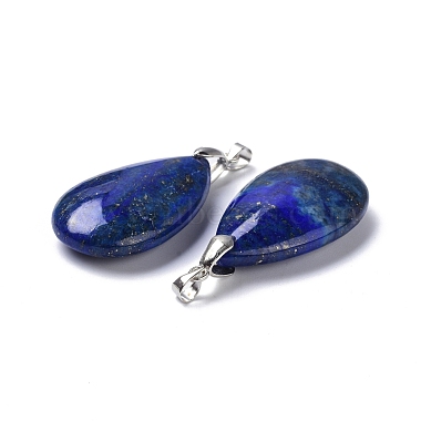 Natural Lapis Lazuli Pendants(G-D084-01P-B01)-3