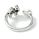 Frog Alloy Open Cuff Rings(RJEW-K275-46AS)-3