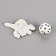 Spray Painted Alloy Brooches(JEWB-S011-129-RS)-3