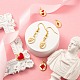 10Pcs 5 Style Real 18K Gold Plated Brass with Jump Rings Enamel Charms(KK-LS0001-36)-6