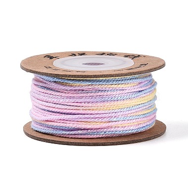 30mセグメント染色マクラメコットンコード(OCOR-T018-01L)-1
