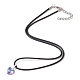 Glass Heart Pendant Necklaces(NJEW-JN04476-03)-3