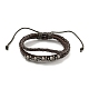 PU Imitation Leather Braided Cord Bracelets(BJEW-P329-02AS)-2