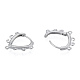 Tarnish Resistant 304 Stainless Steel Hoop Earrings Findings(STAS-N092-192)-3