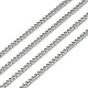 304 Stainless Steel Curb Chain Twist Link Chains(CHS-K001-18-2.2mm)-1